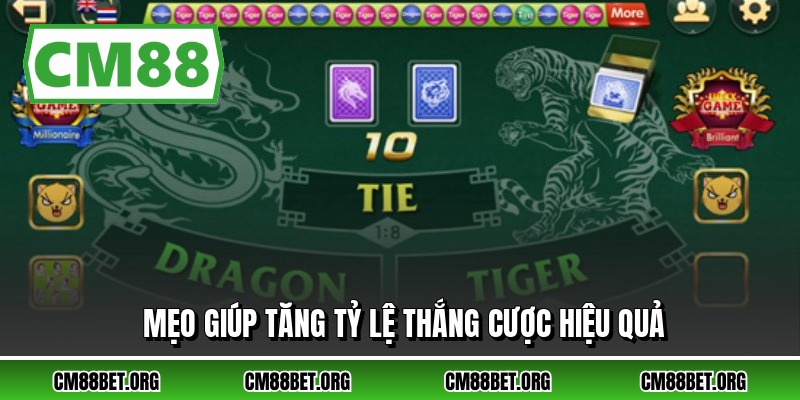 Mẹo giúp tăng tỷ lệ thắng cược hiệu quả