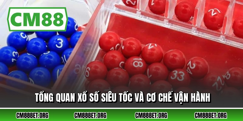 Tổng quan xổ số siêu tốc và cơ chế vận hành